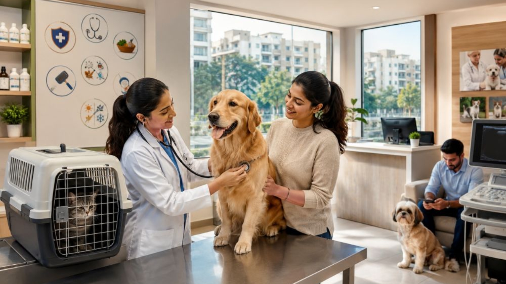 How a Pet Clinic in Dwarka Helps Keep Your Pet Healthy Year-Round