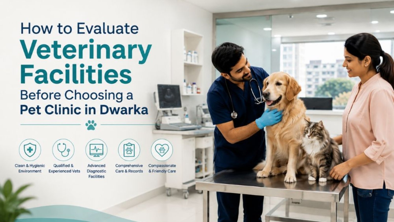 How to Evaluate Veterinary Facilities Before Choosing a Pet Clinic in Dwarka